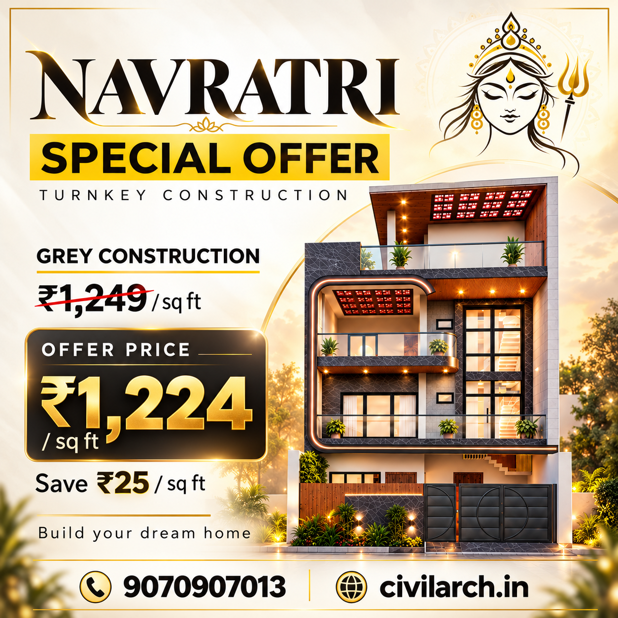 CivilArch Group Navratri Offer